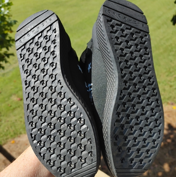 JOHN RICHMOND WOMENS SOCK FIT HI TOP SNEAKER IN BLACK, 36 - Picture 13 of 16